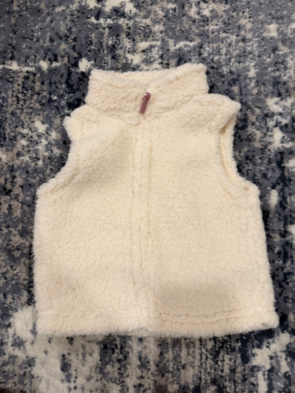 Carter's Cream Sherpa Infant Vest